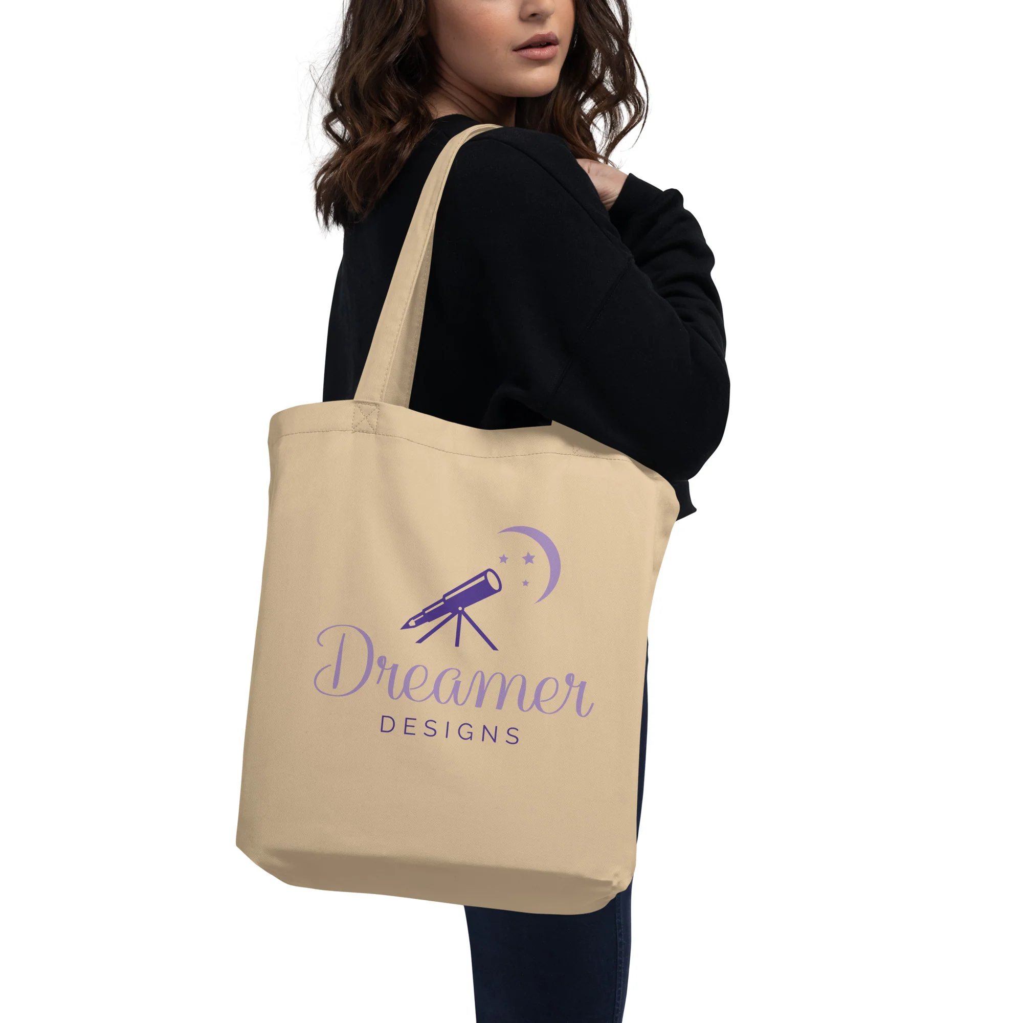Dreamer Designs Eco Tote Bag – Carry Your Creativity - Image 2