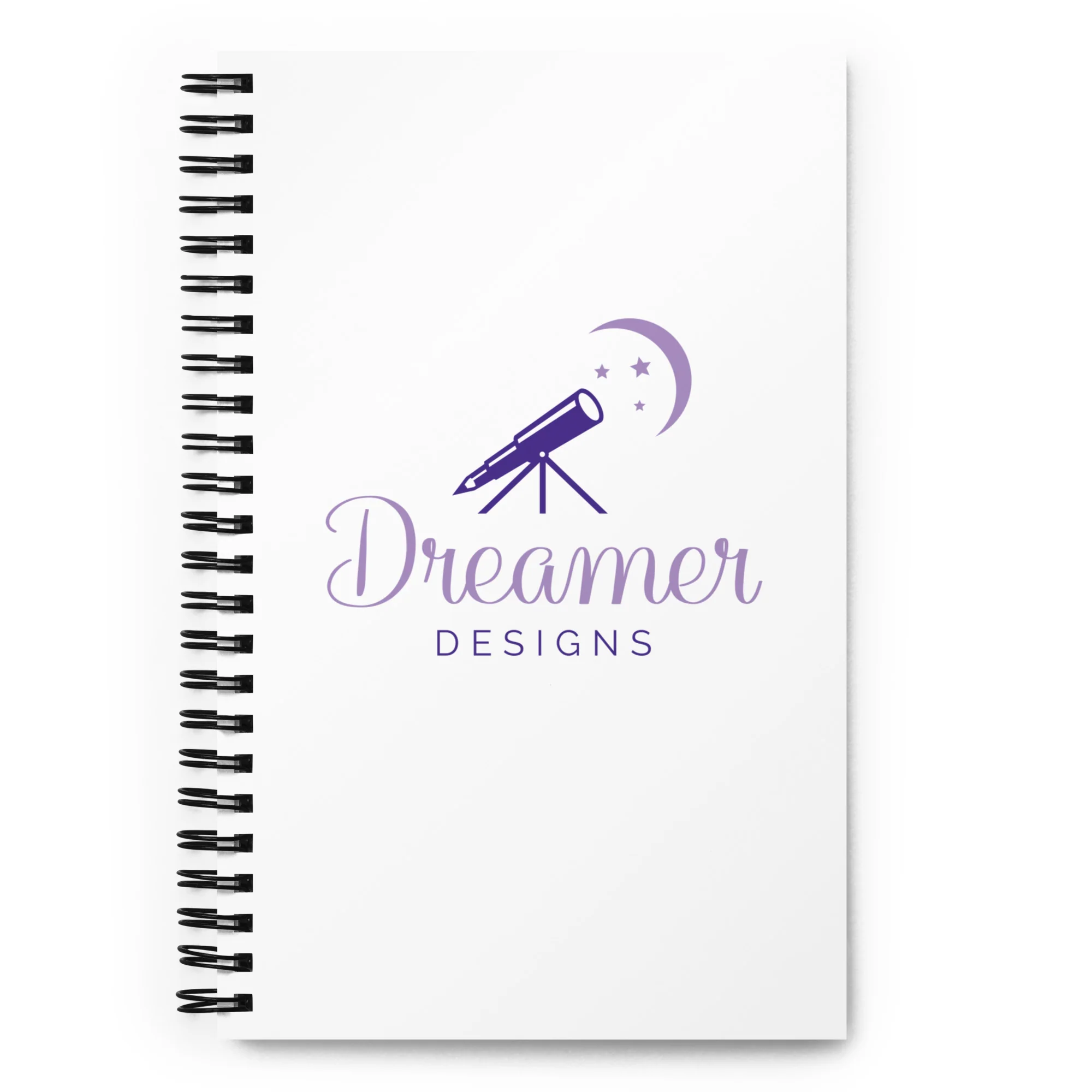 Dreamer Designs Spiral Notebook – A Place for Ideas & Dreams
