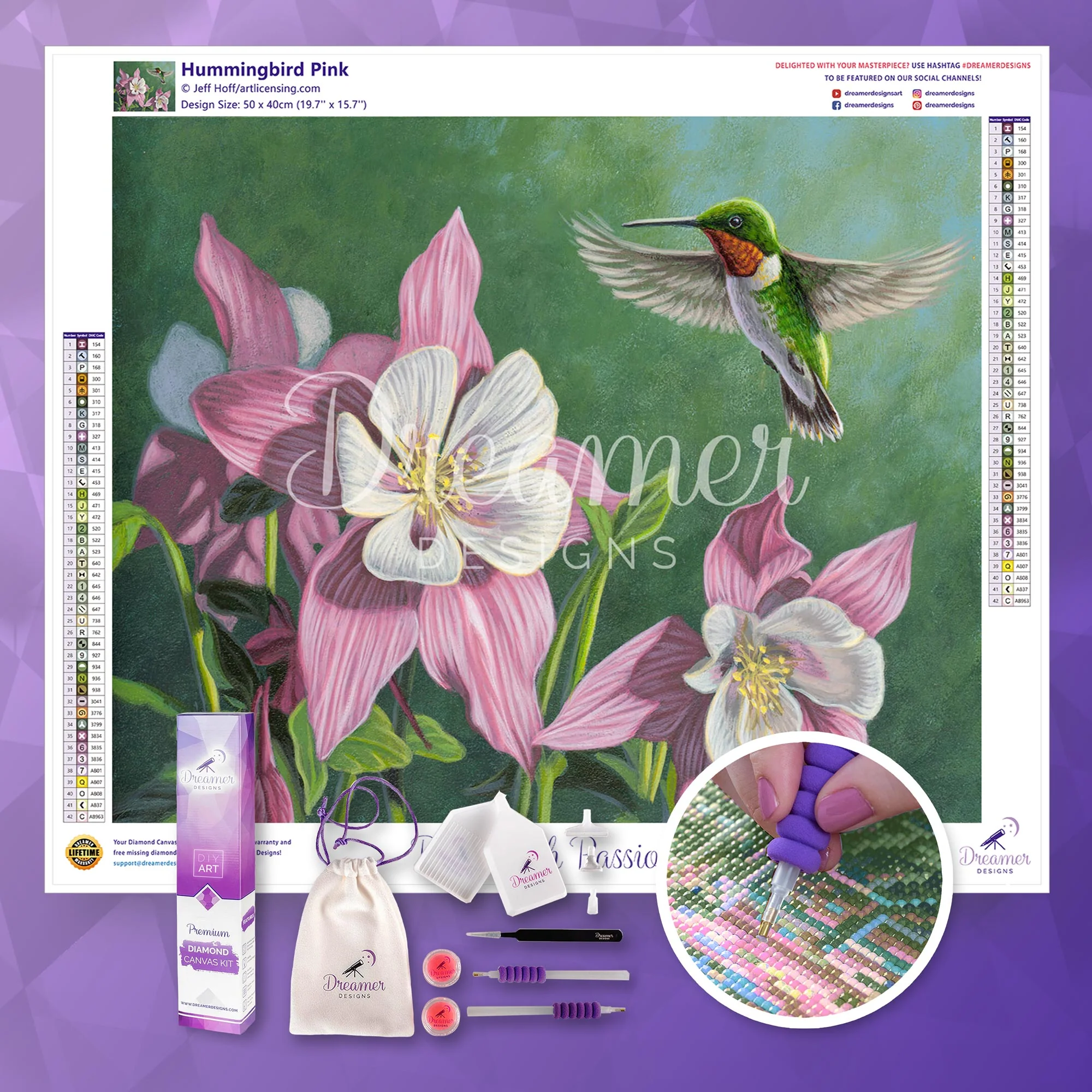 Hummingbird Pink - Image 3