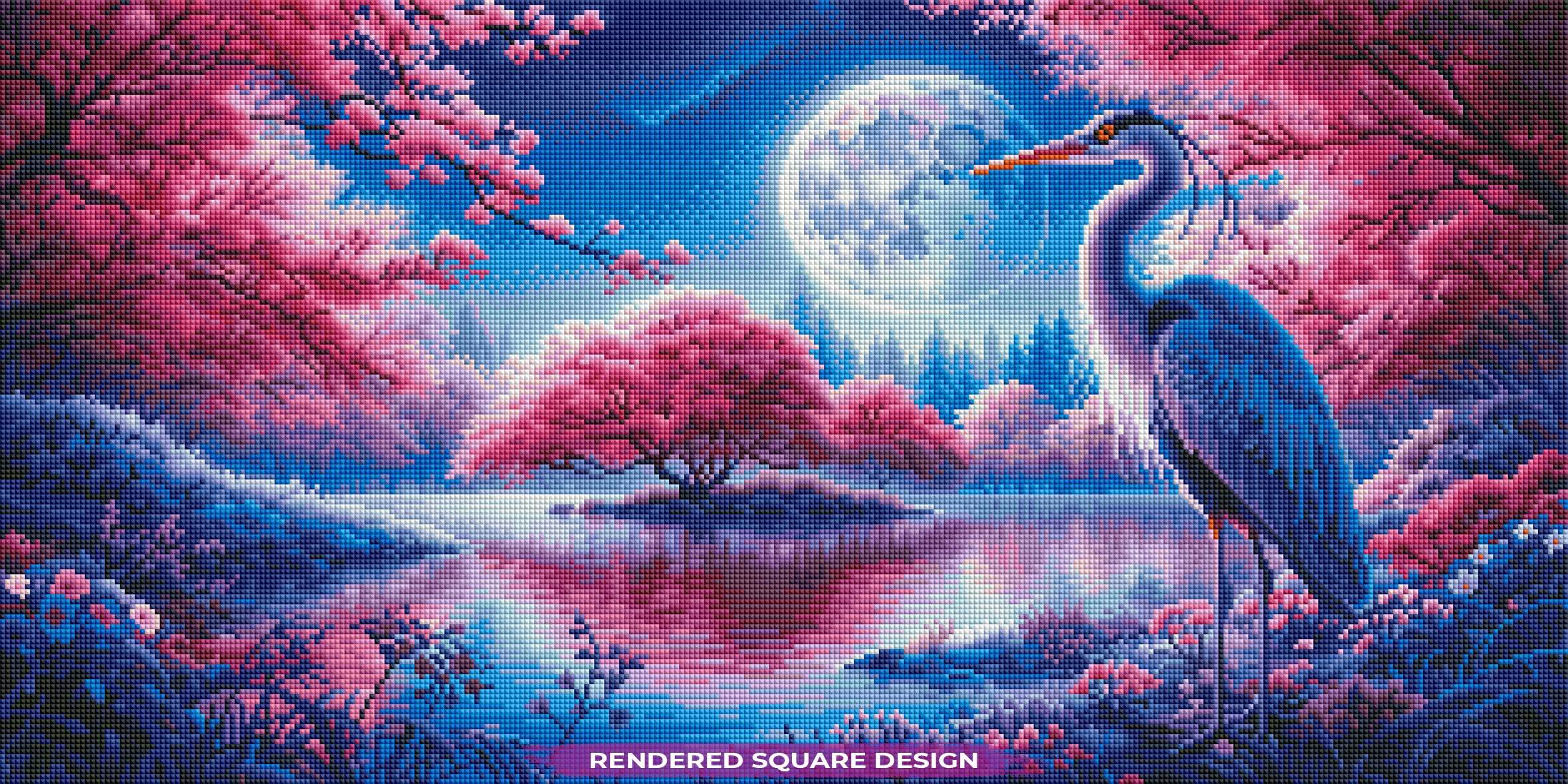 Moonlit Heron - Image 2