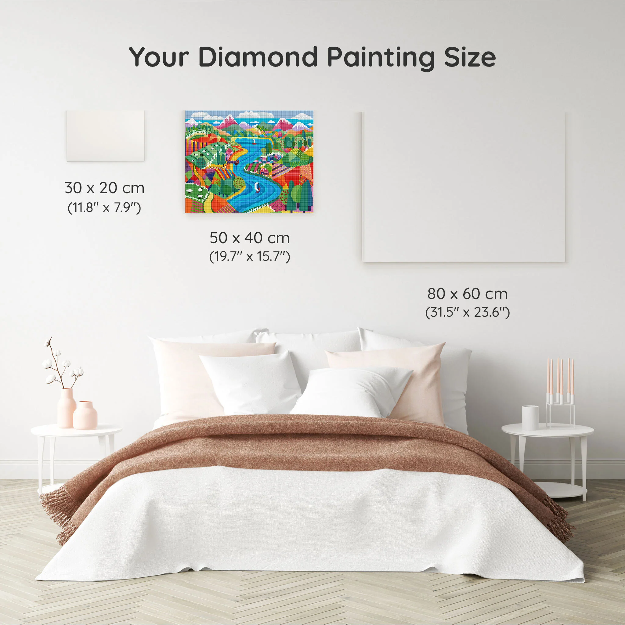 Pastel Patchwork Flock - Image 5