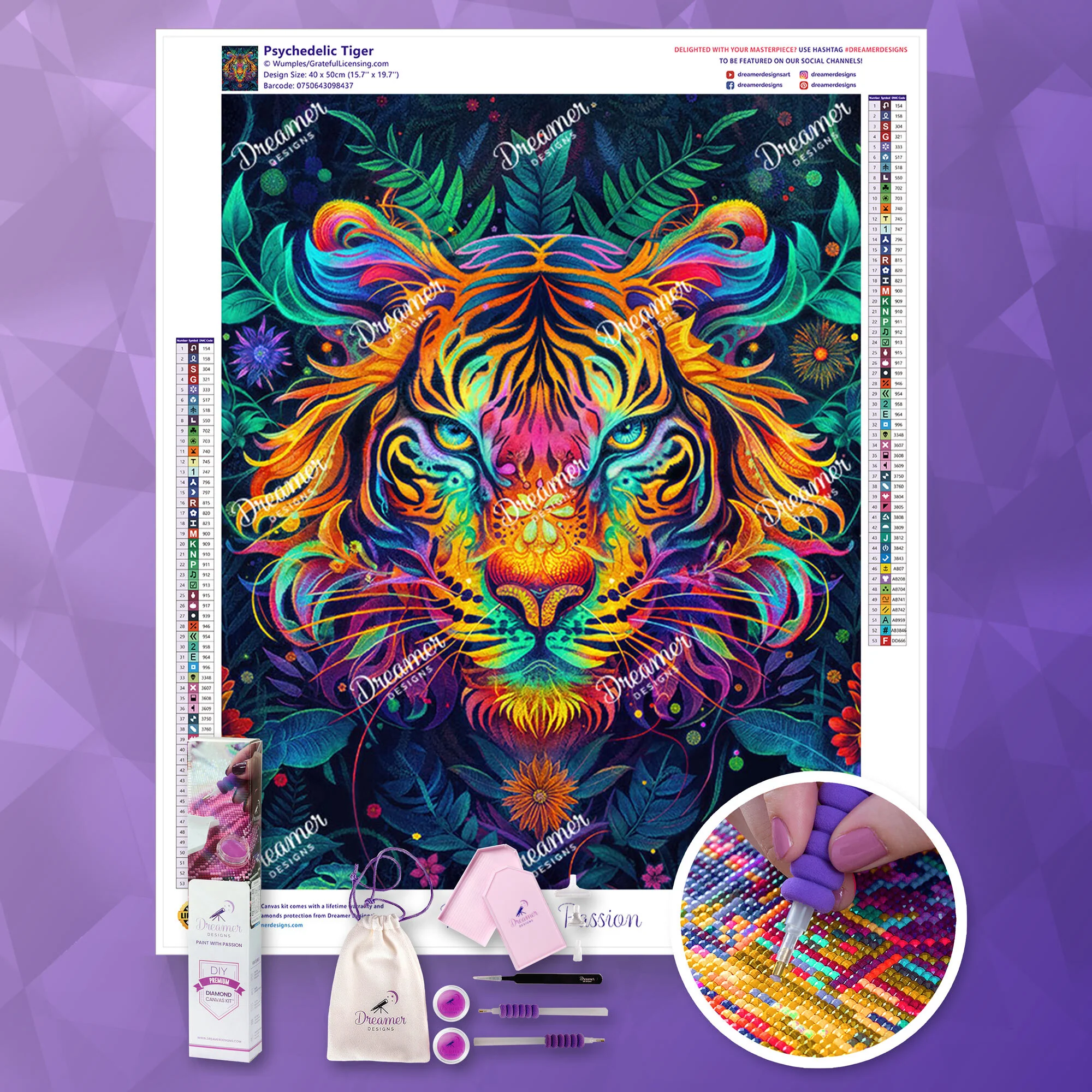 Psychedelic Tiger - Image 5